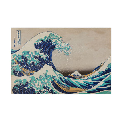 The Great Wave off Kanagawa by Katsushika Hokusai Matte Canvas, Stretched, 0.75"