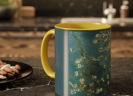 Almond Blossom by Vincent van Gogh Colorful Mugs (11oz, 15oz)