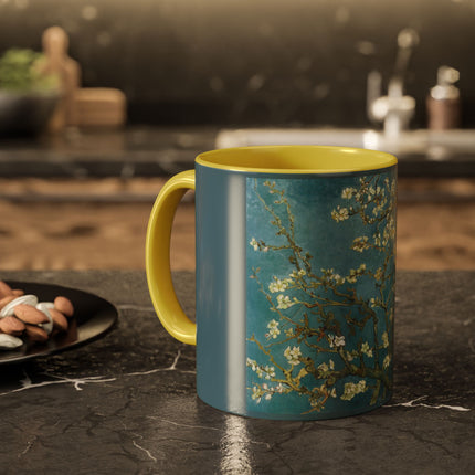 Almond Blossom by Vincent van Gogh Colorful Mugs (11oz, 15oz)