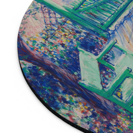The Artist’s Garden by Theodore Earl Butler Mouse Pad, Round and Rectangle