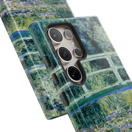 Water Lilies and Japanese Bridge by Claude Monet Phone Cases