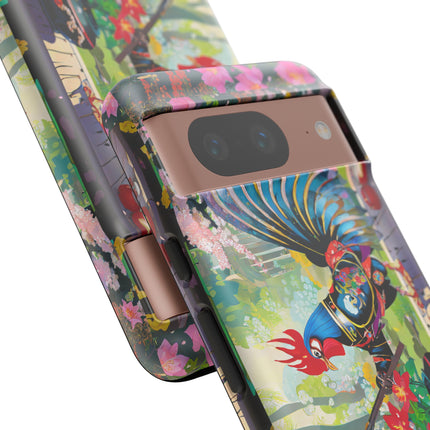 Cyberpunk Rooster Phone Cases