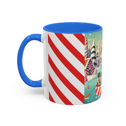 Nutcracker Candy-Striped Adventure Colorful Mugs (11oz, 15oz)