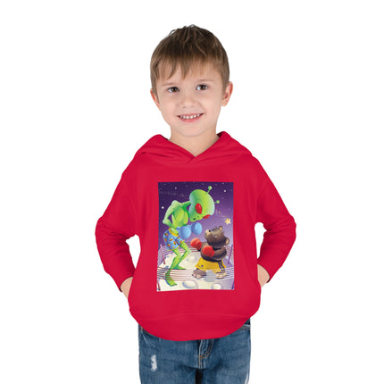 Cosmic Clash Toddler Pullover Fleece Hoodie