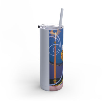 Moonlit Serenade Skinny Matte Tumbler, 20oz