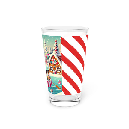 Nutcracker Candy-Striped Adventure Glass, 16oz