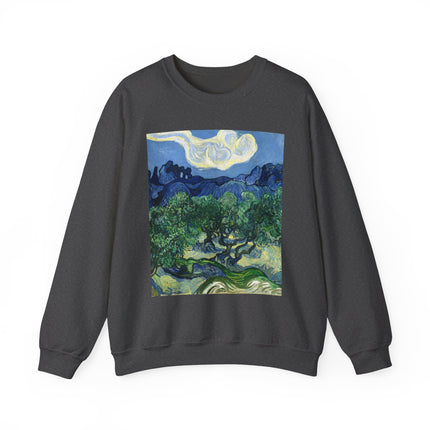 Olive Trees by Vincent Van Gogh Unisex Heavy Blend™ Crewneck Sweatshirt
