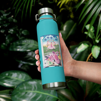 Graceful Enchantment Copper Vacuum Insulated Bottle, 22oz