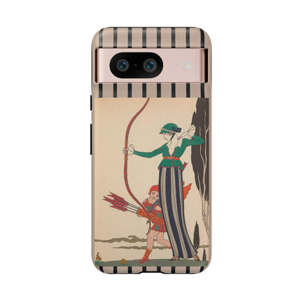 L'Arc Rouge by George Barbier Phone Cases