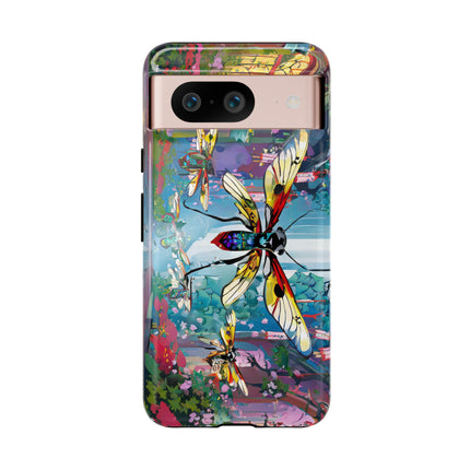 Neon Swarm Phone Cases