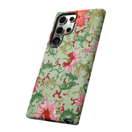 Flower Illustration by Owen Jones Phone Cases