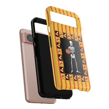 Candy Corn Skeleton Phone Cases