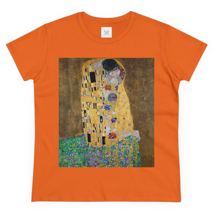 The Kiss by Gustav Klimt Women's Midweight Cotton Tee