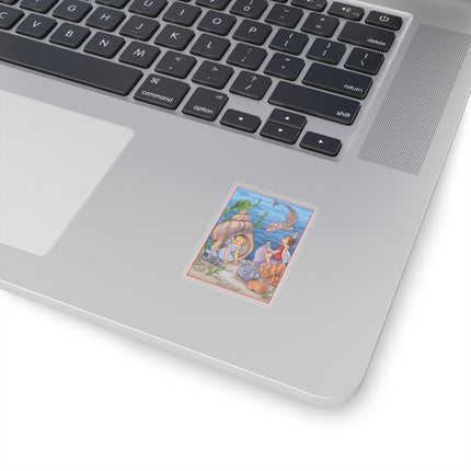 Fairy Whispers of the Sea Kiss-Cut Stickers (4 Sizes)