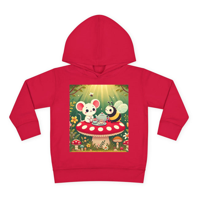 Tea Time Friends Toddler Pullover Fleece Hoodie