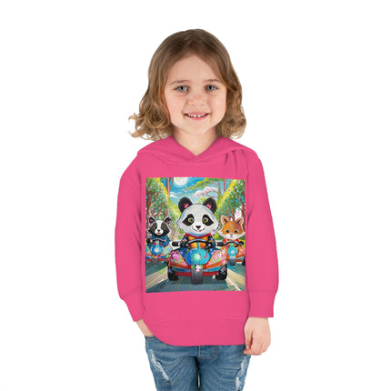 Bumper Car Bonanza Toddler Pullover Fleece Hoodie
