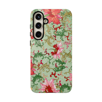 Flower Illustration by Owen Jones Phone Cases