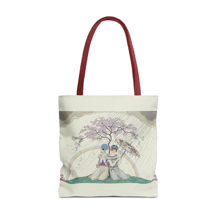 L’Arc-en-Ciel by George Barbier Tote Bag