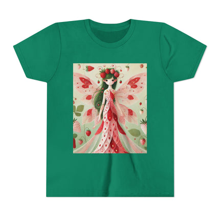 Strawberry Fairy Delight Youth Short Sleeve Tee