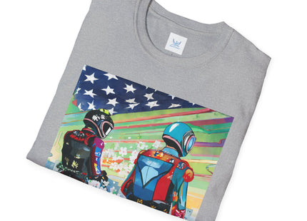 NSA Cyber Punk Computer Hacking Team Softstyle T-Shirt