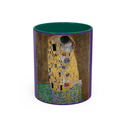 The Kiss by Gustav Klimt Colorful Mugs (11oz, 15oz)
