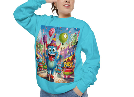 Monster Parade Madness Unisex Garment-Dyed Sweatshirt