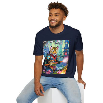 Cyberpunk Leopard Softstyle T-Shirt