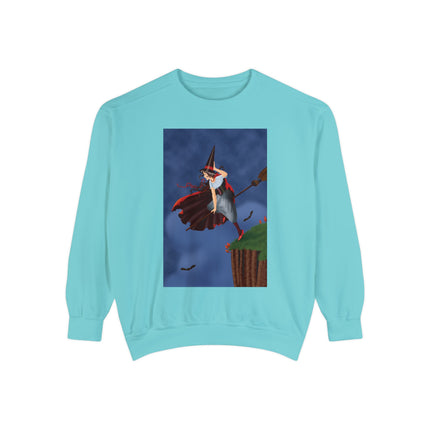 The Enchanted Witch Unisex Garment-Dyed Sweatshirt
