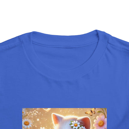 Daisy Chain Whimsy Toddler Short Sleeve Tee