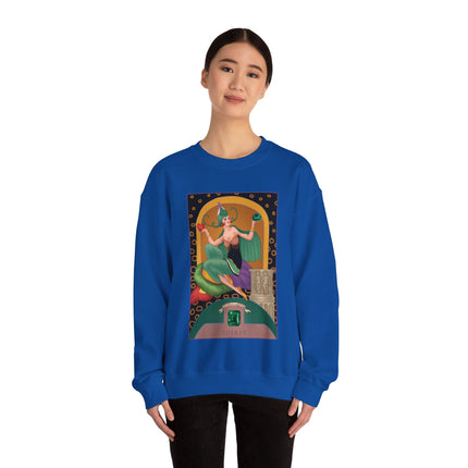 May & Emerald (from the Gem Series) by Sofia Chiostri Heavy Blend™ Crewneck Sweatshirt