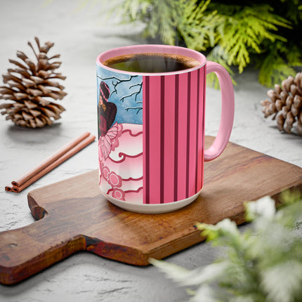 Winter Rose Empress Colorful Mugs (11oz, 15oz)