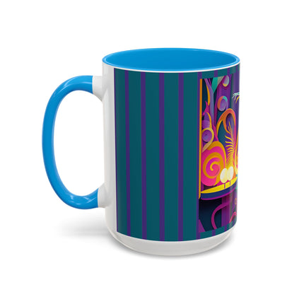 Dance of the Skeleton Ballerinas Colorful Mugs (11oz, 15oz)
