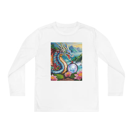 Wisdom's Guardian Youth Long Sleeve Competitor Tee – Dragon Magic & Ancient Wisdom
