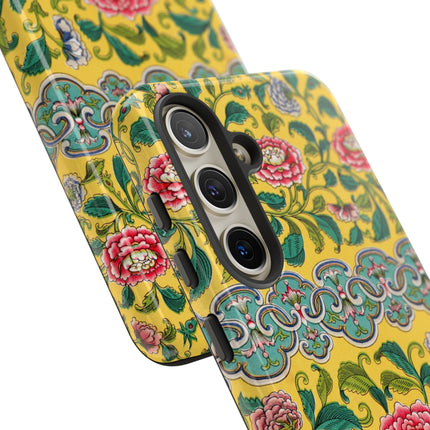 Chinese Floral Illustration by Owen Jones Phone Cases