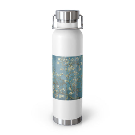 Almond Blossom by Vincent van Gogh Copper Vacuum Insulated Bottle, 22oz