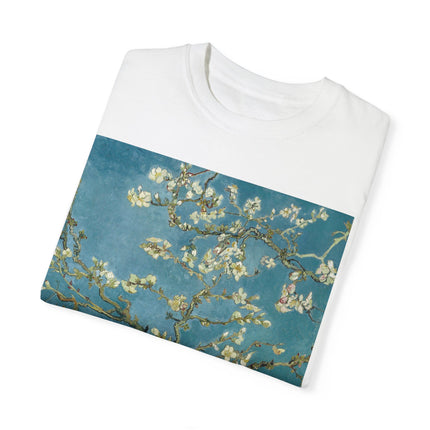 Almond Blossom by Vincent van Gogh Unisex Garment-Dyed T-shirt