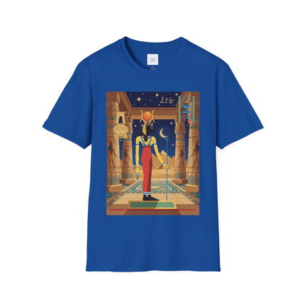 Bastet Egyptian Cat Goddess T-Shirt – Joy, Protection & Feline Grace