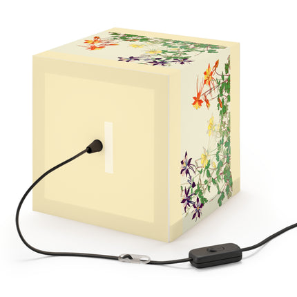 Aquilegia Flower by Tanigami Kônan Light Cube Lamp