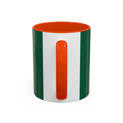 🖤🔥 The Lady Of The Christmas Hearth Colorful Mug – Art Deco Holiday Elegance