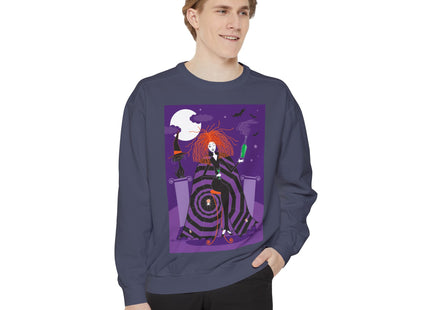 Mystic Elegance Unisex Garment-Dyed Sweatshirt