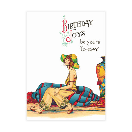 Joyful Birthday Postcards (envelopes included) - Bundles of 10, 30, 50 Pieces