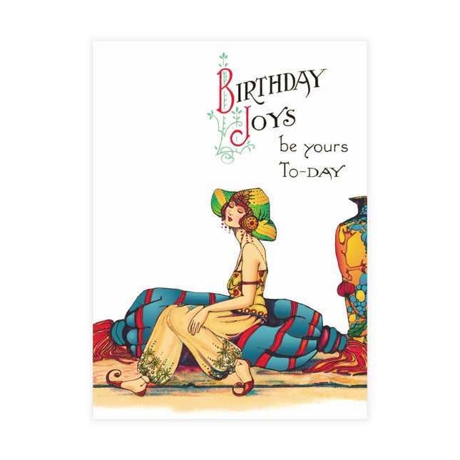 Joyful Birthday Postcards (envelopes included) - Bundles of 10, 30, 50 Pieces