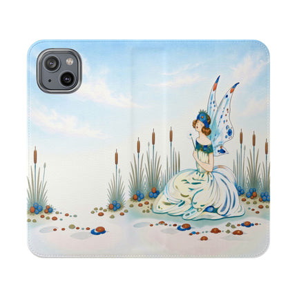 🧚🦋 The Jeweled Wing Fairy Flip Case – Art Deco Fairy Fantasy