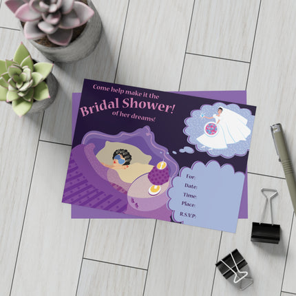Perfect Bridal Shower Invitation! Bundles of 10, 30, 50 Pieces Available (envelopes included)