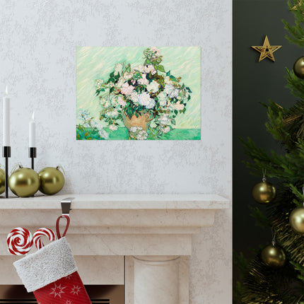 Roses by Vincent Van Gogh Matte Horizontal Posters