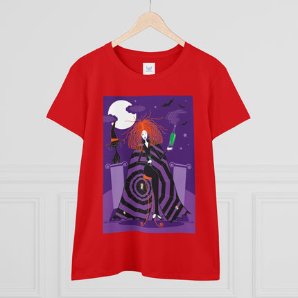 Mystic Elegance Women's Midweight Cotton Tee