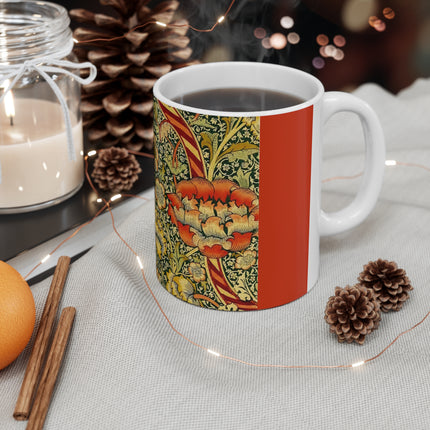 Chintz the Wandle Design by William Morris Ceramic Mug 11oz