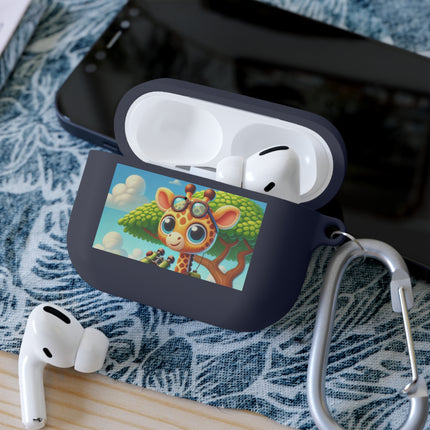 Savanna Lookout – Adventurous Giraffe Scout AirPods and AirPods Pro Case
