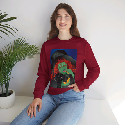 Mirror, Mirror A Witch's Touch Women’s Unisex Heavy Blend™ Crewneck Sweatshirt
