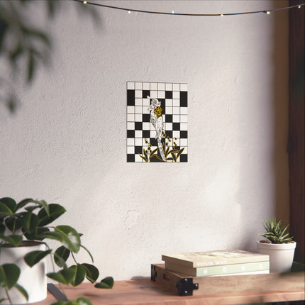 Woman and the Crossword Fine Art Posters